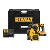 DEWALT 20V MAX* XR® Brushless 1" L-Shape SDS Plus Rotary Hammer Kit with On Board Dust Extractor